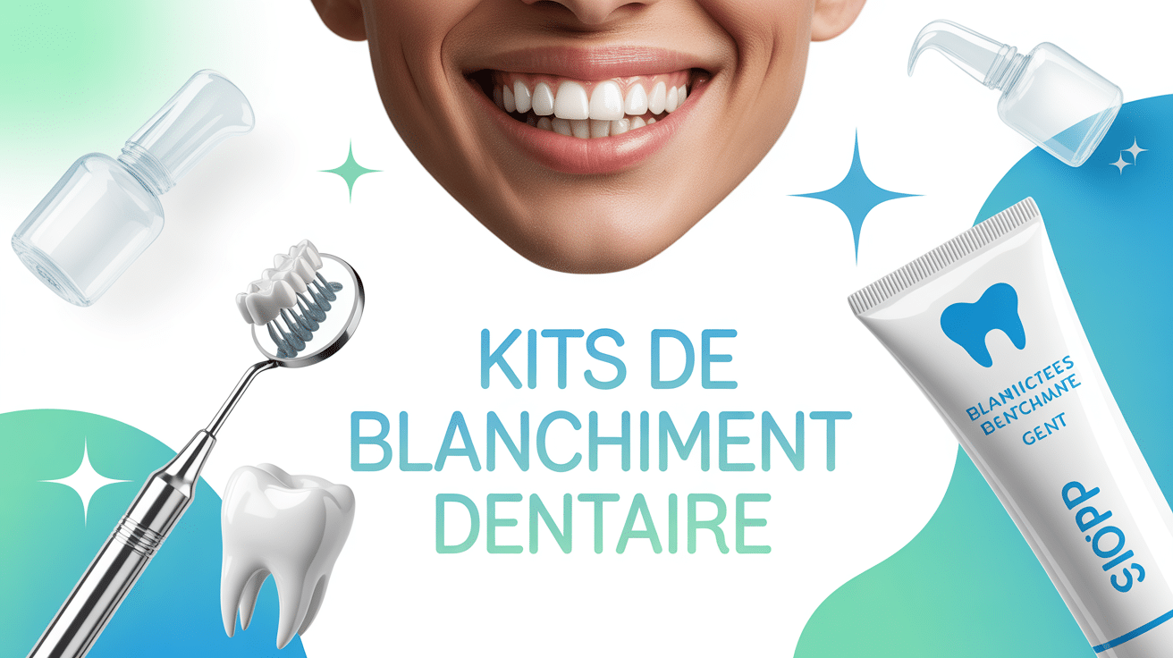 kit blanchiment dentaire pour sourire éclatant