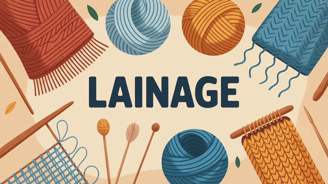 Tissus lainage variés, pelotes et aiguilles