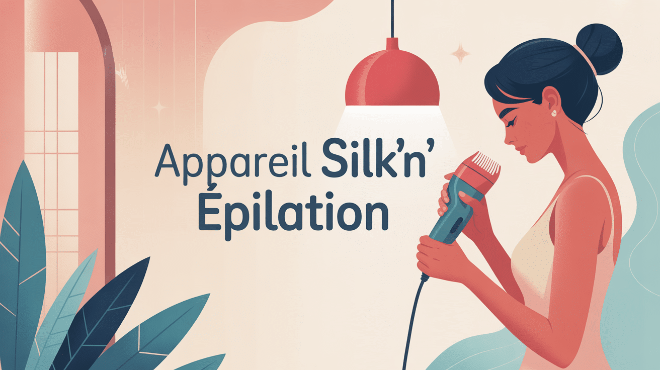 silk'n avis illustration épilation appareil