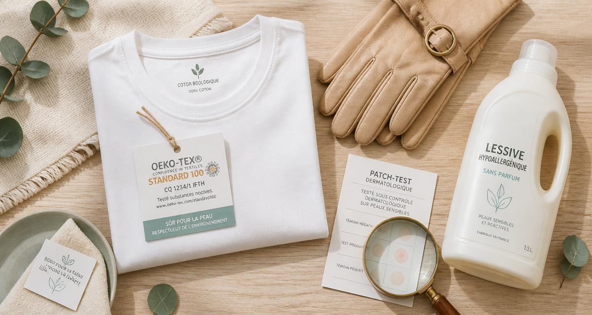 allergie vetement test patch substances chimiques