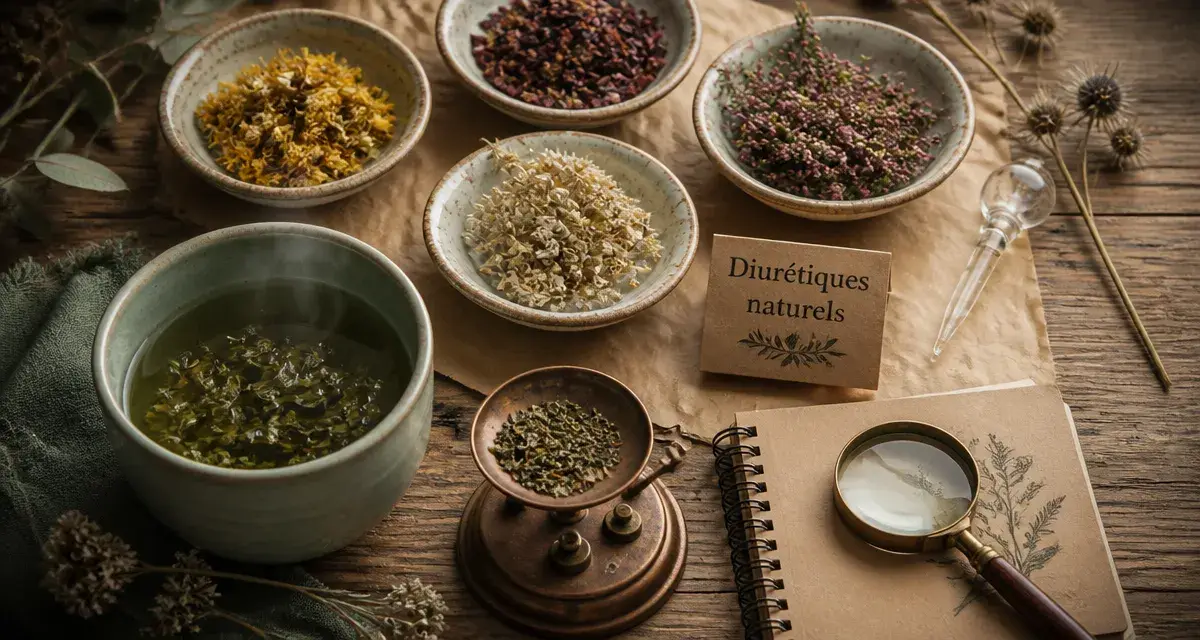 Le plus puissant diuretique naturel : 5 plantes pour drainer