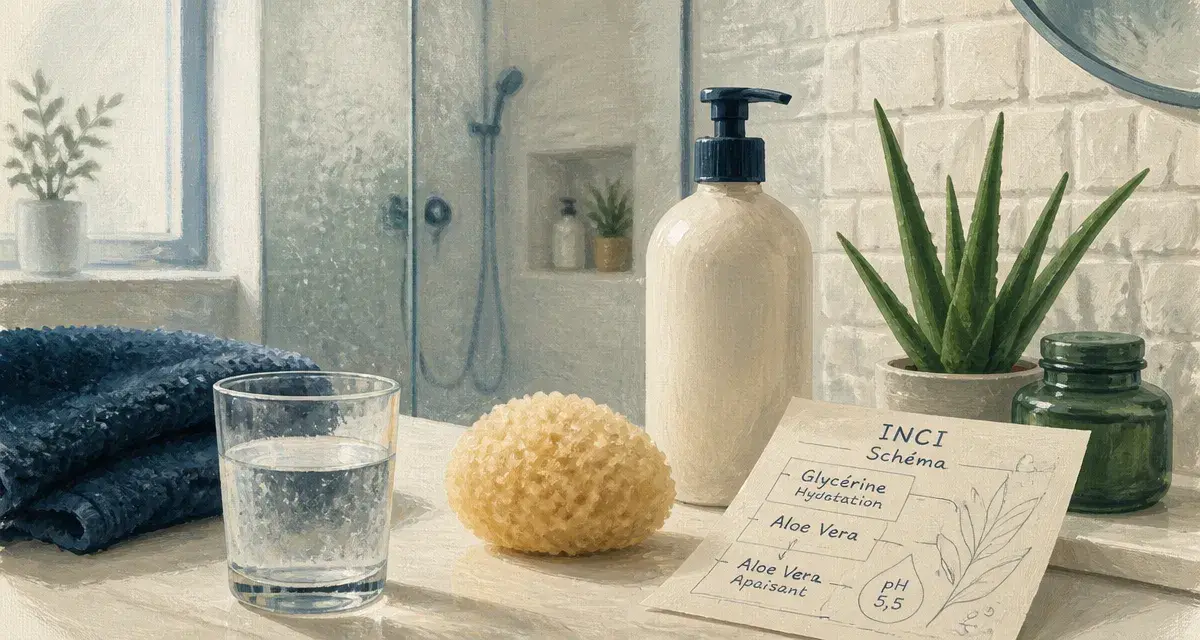 Meilleur gel douche hydratant femme : peau souple sans tiraillements