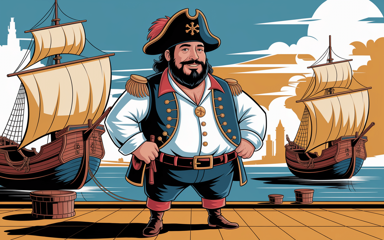 Capitaine Kradoc et port