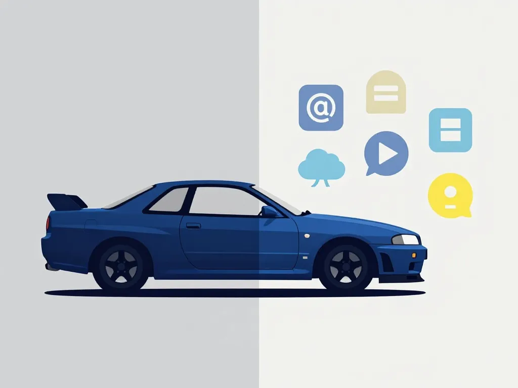 Image r34 double usage voiture web