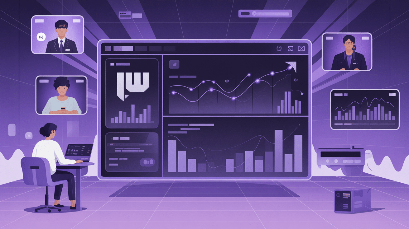 illustration twitchtracker analyse graphiques streaming