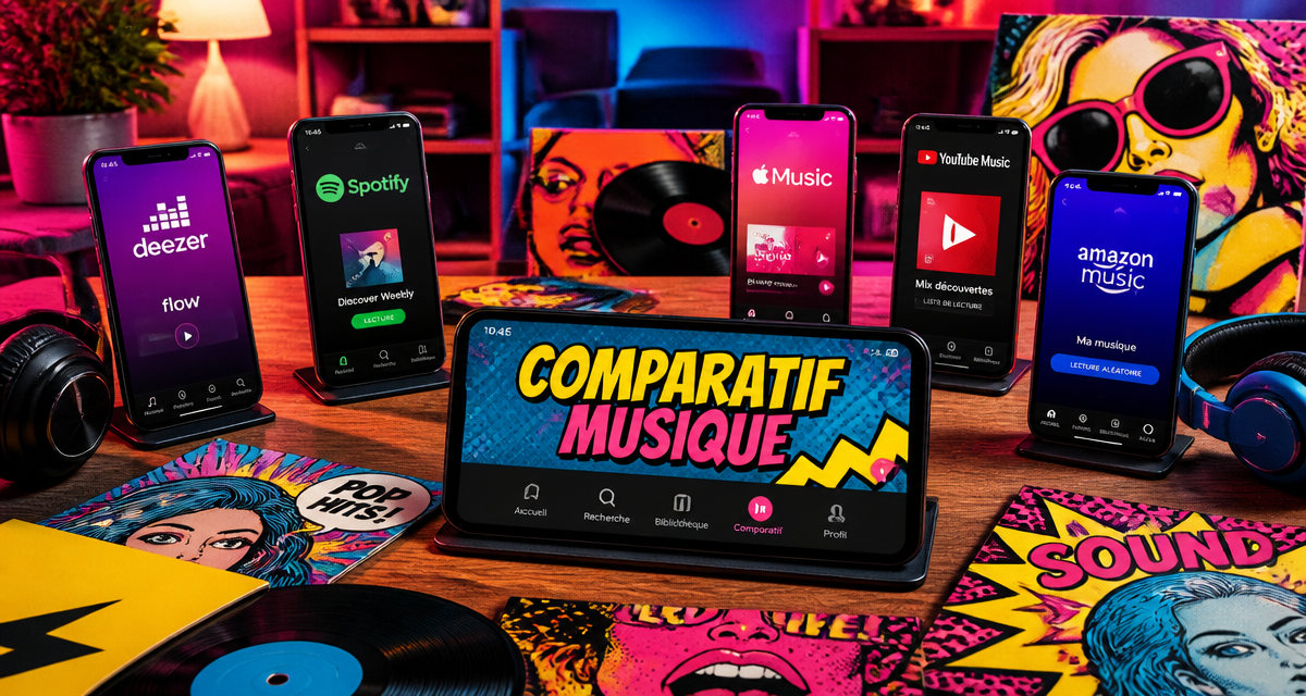 meilleur application musique sur smartphones et casques audio