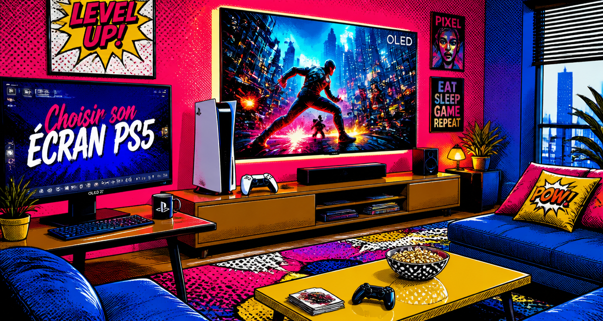 quel ecran pour ps5 salon OLED HDR