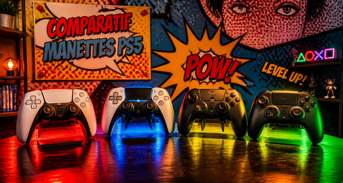 meilleur manette ps5 comparatif modèles