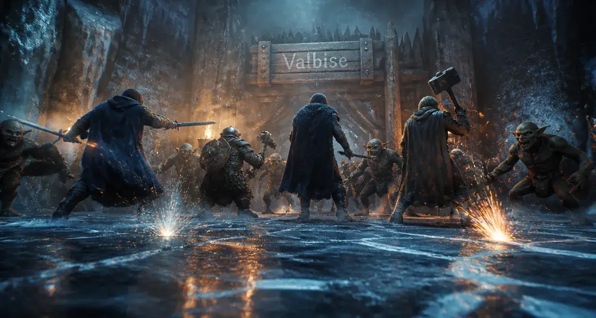 Dungeons and Dragons: Dark Alliance en solo, Valbise, compagnons contre gobelins