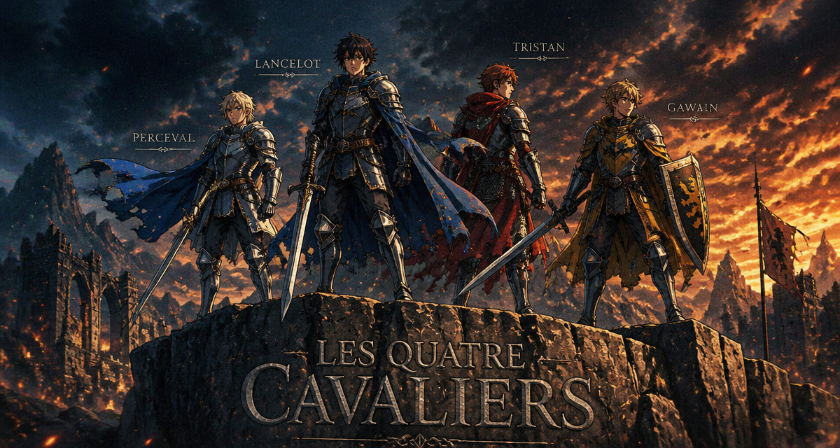 four knights of the apocalypse saison 2 les quatre chevaliers en armure