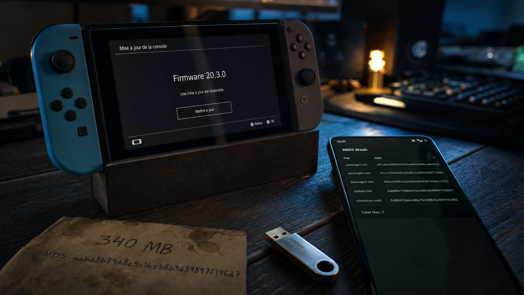 Switch firmware 20.3.0 : stabilité, compatibilité Switch 1/2, MD5