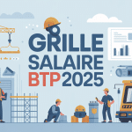 grille salaire BTP 2025 chantier ouvriers cadres