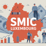 Illustration SMIC Luxembourg carte économie