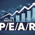 illustration ratio p/e/a/r investissement bourse