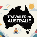 illustration travailler en australie jeunes professionnels