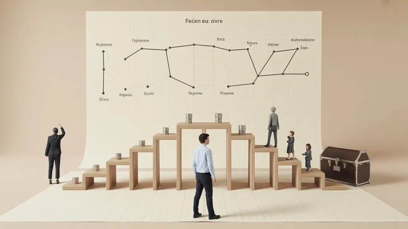 Économiser 10 000 euros en un an : plan et automatisation budgétaire