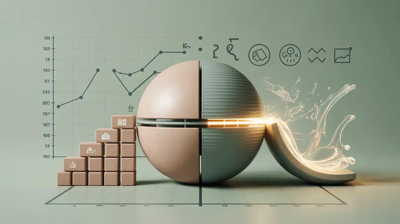 Illustration de l’endettement net avec dette et trésorerie