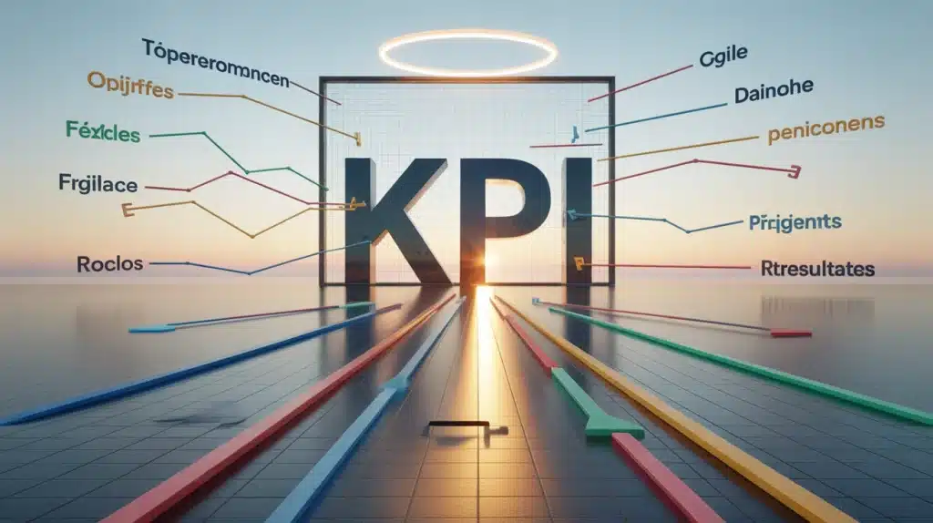 Illustration KPI et tableau de bord pour piloter la performance