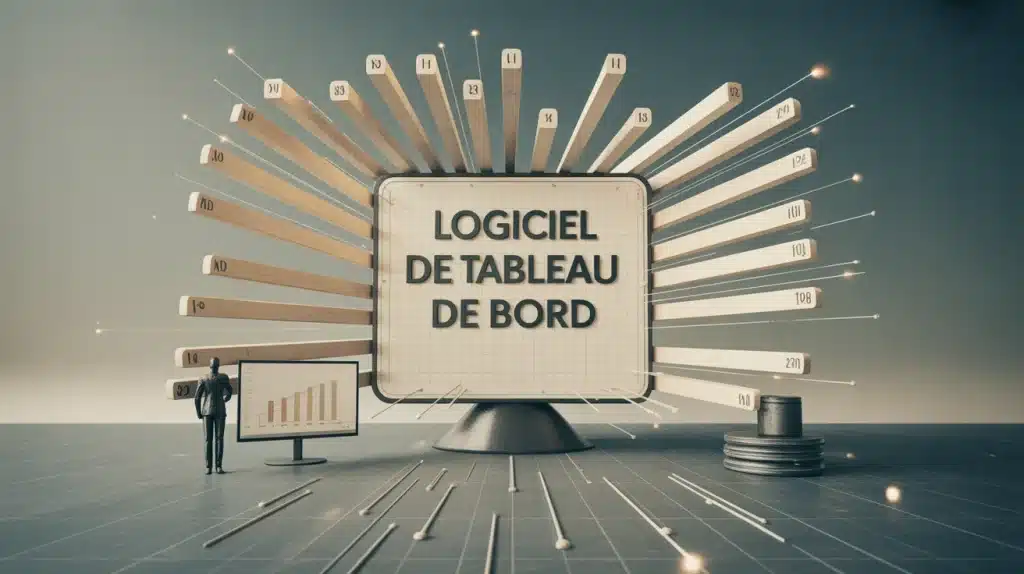 logiciel de tableau de bord : pilotage KPI et données