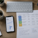 bureau cpc marketing graphique smartphone