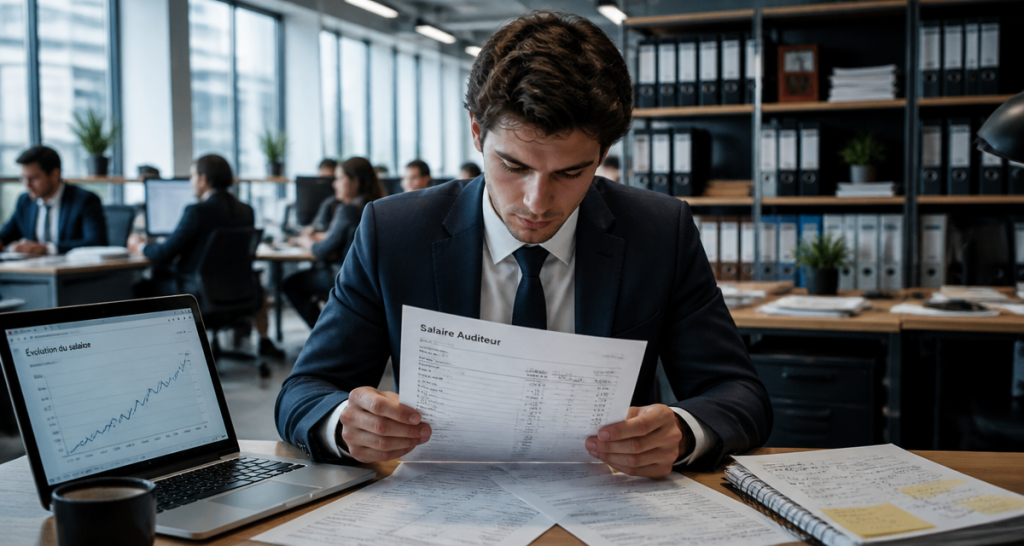 salaire auditeur fiche de paie bureau
