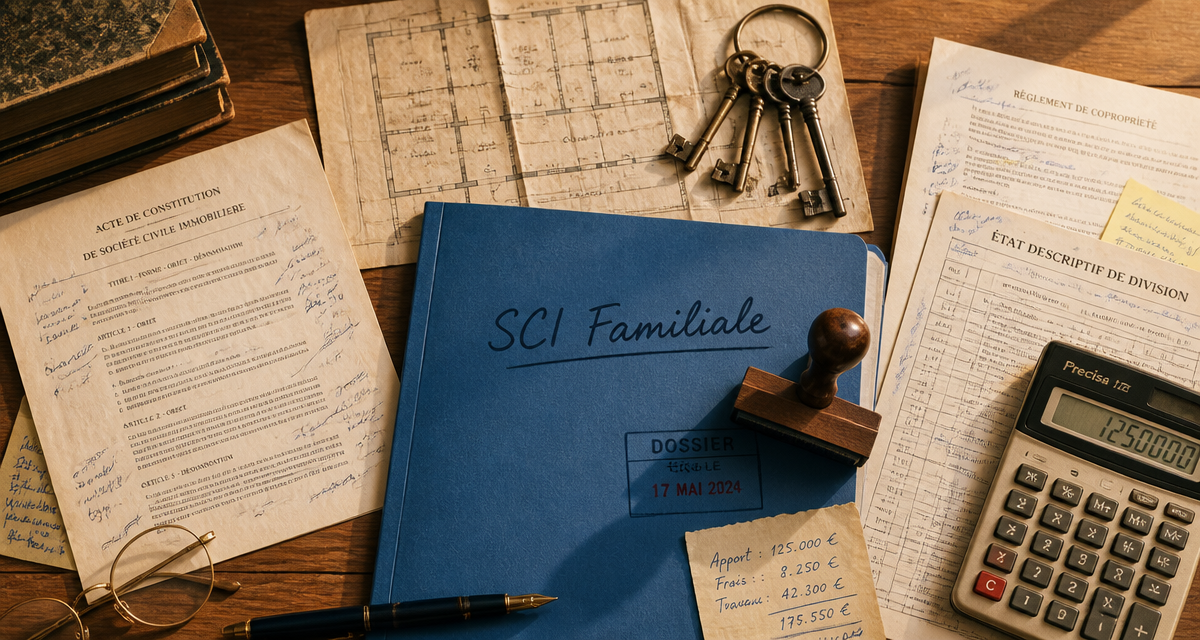scpi familiale documents juridiques et clés