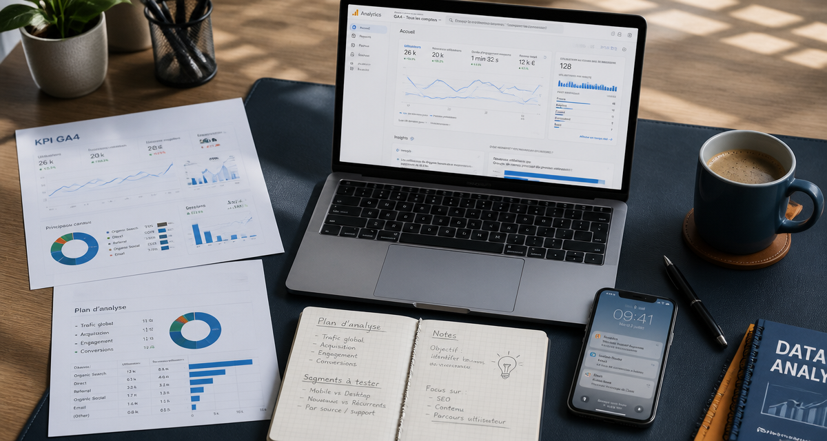 website kpi google analytics bureau data analyst