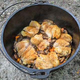 Dutch Oven Chicken and Vegetables