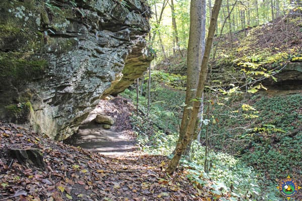 rock overhang