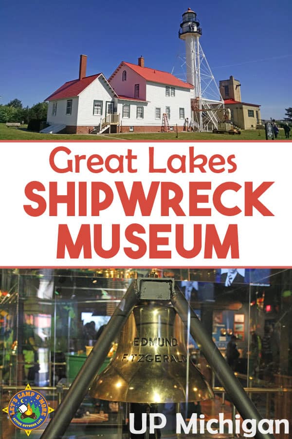Great Lakes Shipwreck Museum in Michigan collage