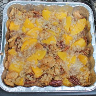 Grilled Peach Crisp