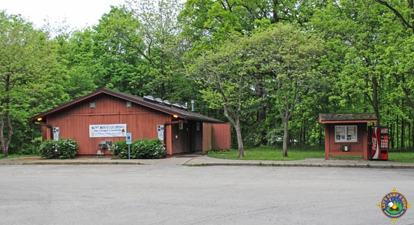 shower house at Shabbona