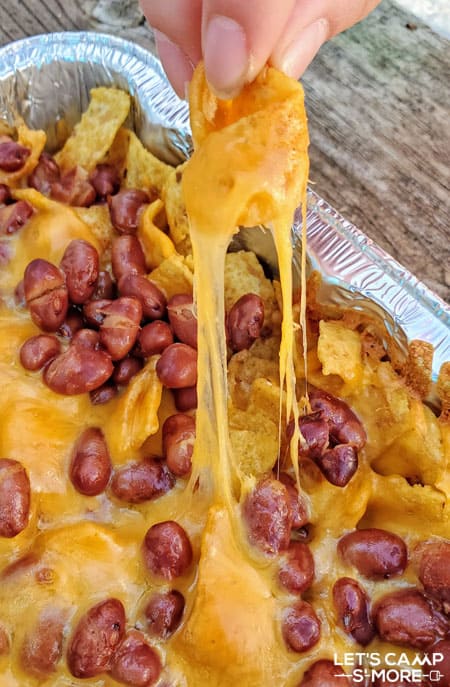 Taco Nachos Close-Up