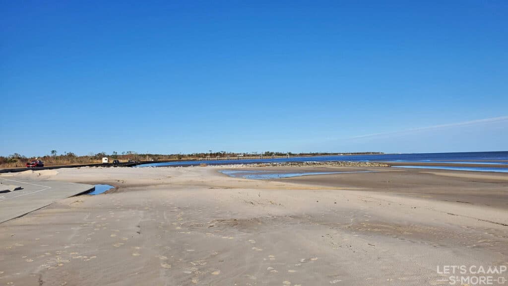 beach at Waveland Mississippi