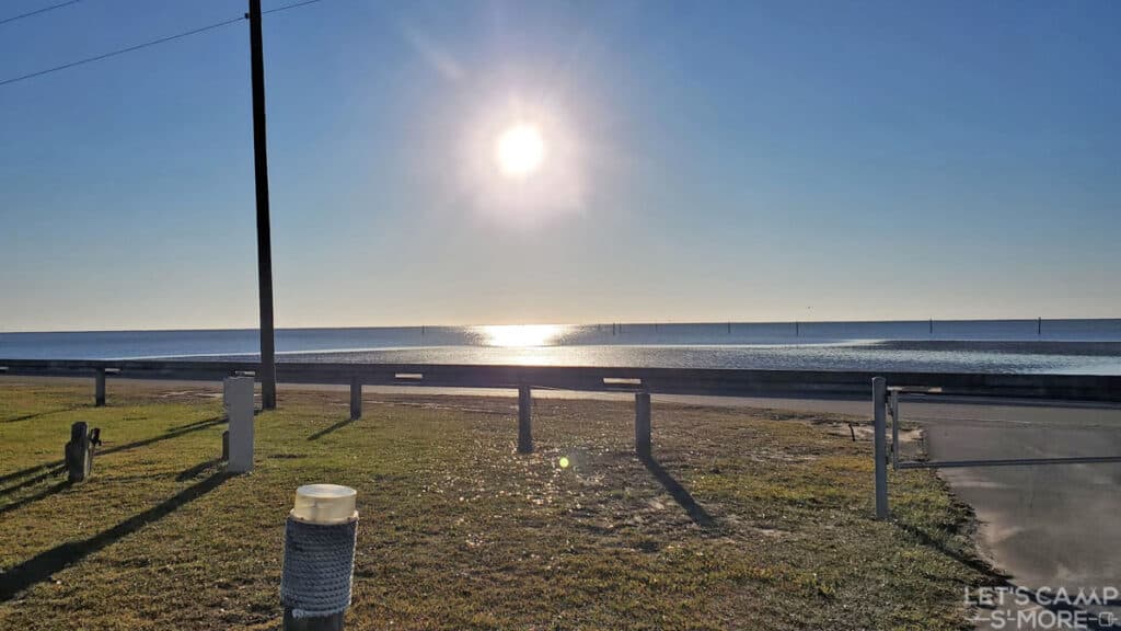 sunrise at Buccaneer State Park