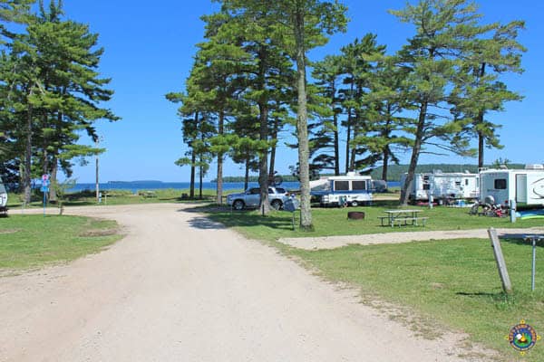 camping in Munising Michigan