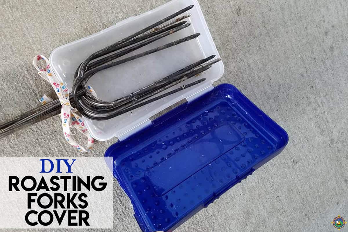 blue DIY Marshmallow Sticks Cover