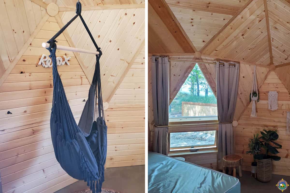 interior of GeoDome B