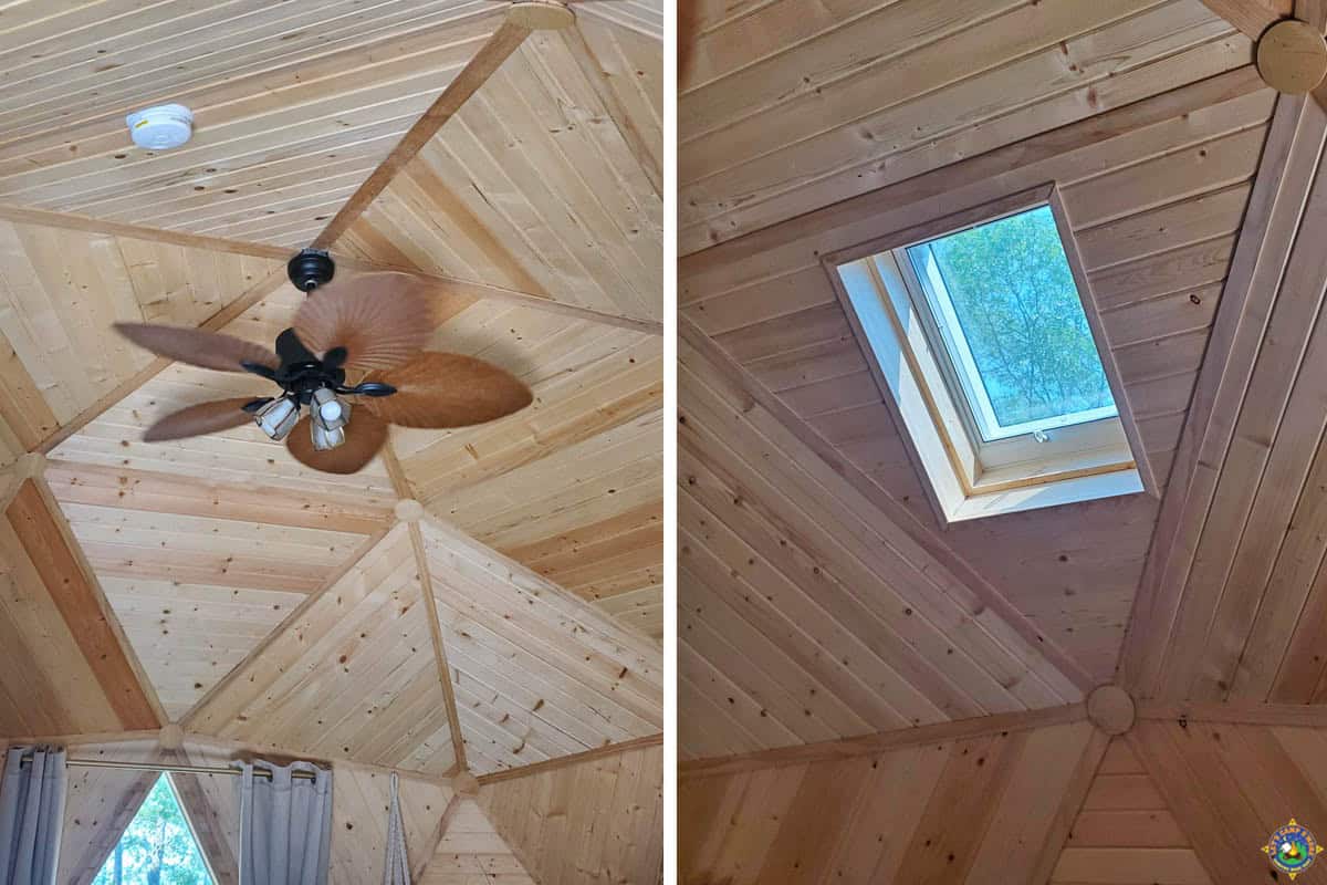 interior of GeoDome B