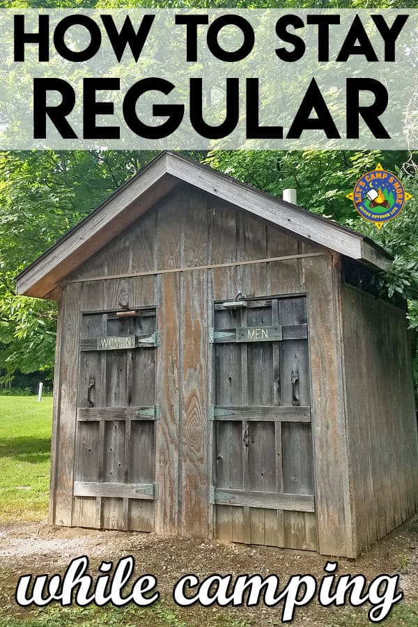 outhouse in the woods