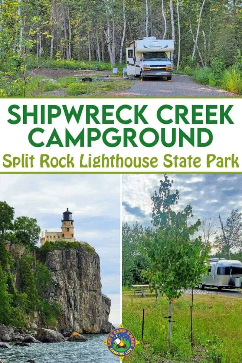NEW Shipwreck Creek Campground at Split Rock Lighthouse State Park