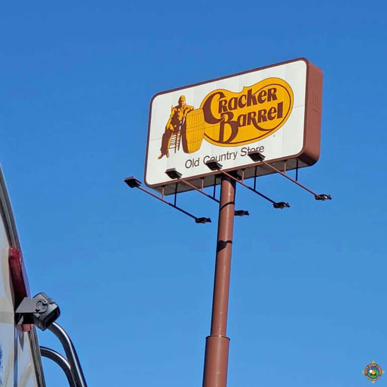 Cracker Barrel Old Country Store Sign