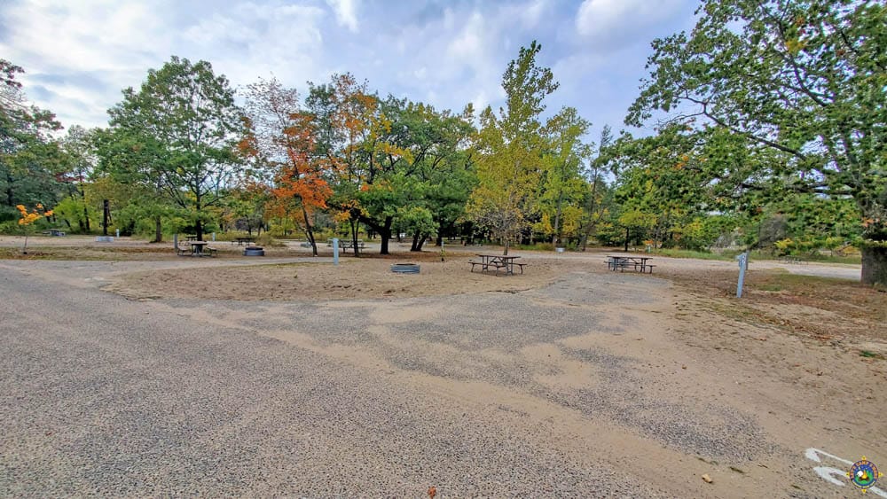 campsites at Channel campground