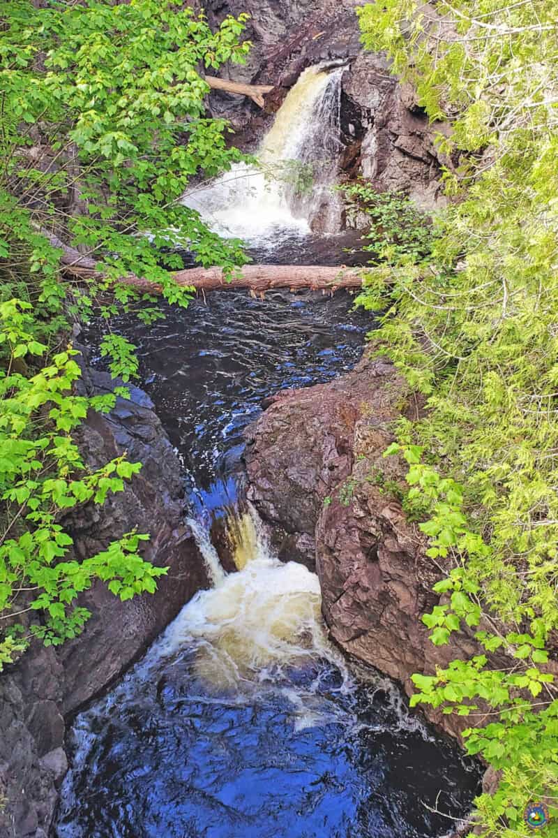 Cascade River Falls in Minnesota
