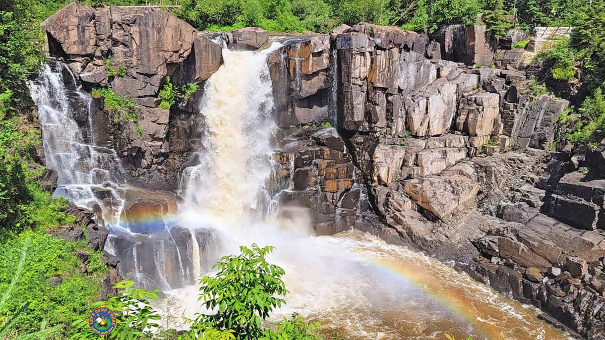 Grand Portage Falls in Minnesota