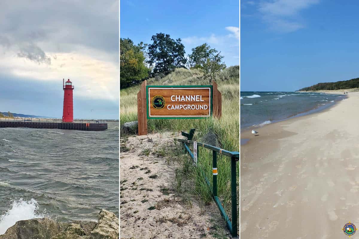 Camping images from Muskegon State Park