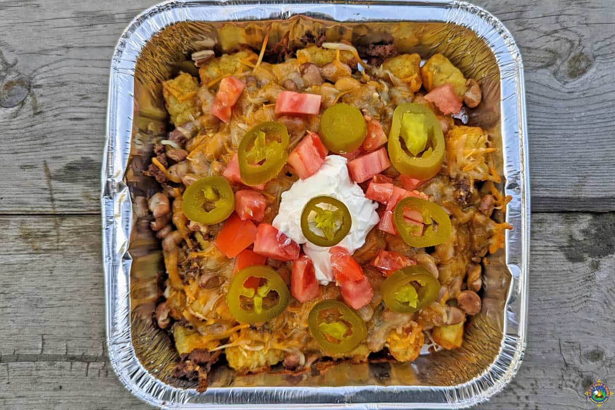 Grilled Tater Tots Nachos Recipe