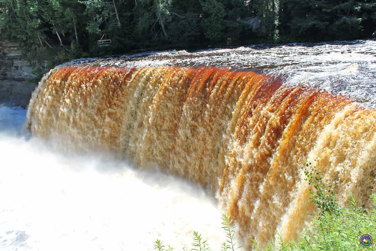 Upper Water Falls at Tahquamenon Falls