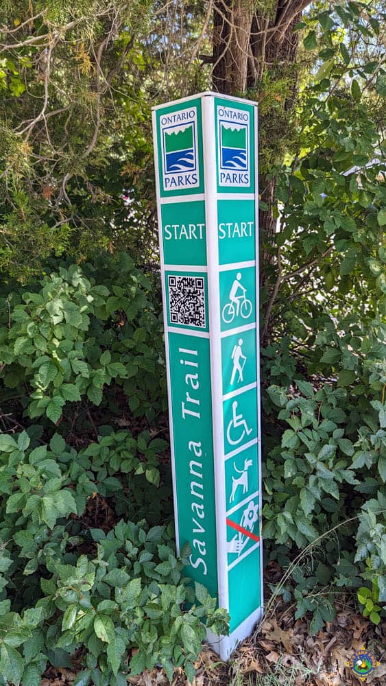 Savanna Trail Sign