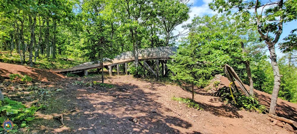 Copper Harbor Mountain Bike Trail feature